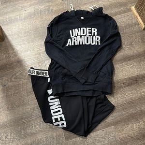 Under armour womens sweatsuit